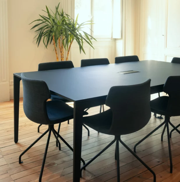 Salle de réunion de l’étude Notalma